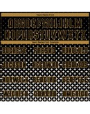 Best Pro Custom Black Old Gold-White Sublimation Soccer Uniform Jersey