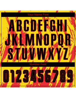 Best Pro Custom Gold Black-Red Sublimation Soccer Uniform Jersey