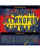 Best Pro Custom Figure Royal-Gold Sublimation Soccer Uniform Jersey