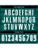 Best Pro Custom Green White-Black Sublimation Soccer Uniform Jersey