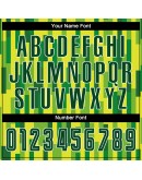 Best Pro Custom Neon Green Green-Gold Sublimation Soccer Uniform Jersey