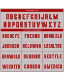 Best Pro Custom Gray Red Sublimation Fade Fashion Soccer Uniform Jersey