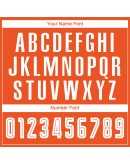 Best Pro Custom Orange White-Navy Sublimation Fade Fashion Soccer Uniform Jersey