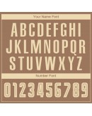 Best Pro Custom Brown Cream-Camo Sublimation Soccer Uniform Jersey