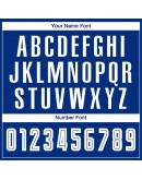 Best Pro Custom Royal White Sublimation Soccer Uniform Jersey