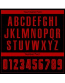 Best Pro Custom Black Red Sublimation Soccer Uniform Jersey