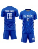Best Pro Custom Royal White Sublimation Soccer Uniform Jersey Best Pro Custom Royal White Sublimation Soccer Uniform Jersey