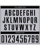 Best Pro Custom Gray Black-White Sublimation Soccer Uniform Jersey