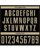 Best Pro Custom Black Vegas Gold-Red Sublimation Soccer Uniform Jersey