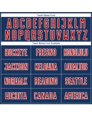 Best Pro Custom Navy Red-White Sublimation Soccer Uniform Jersey