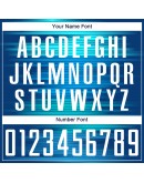 Best Pro Custom Light Blue White-Black Sublimation Soccer Uniform Jersey