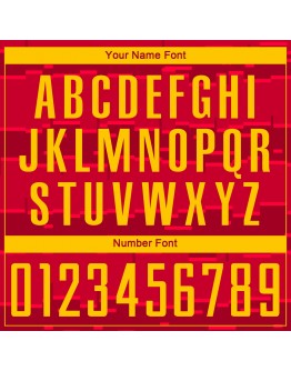 Best Pro Custom Red Gold-Black Sublimation Soccer Uniform Jersey