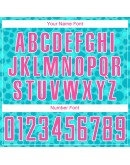 Best Pro Custom Aqua Pink-White Sublimation Soccer Uniform Jersey