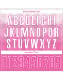 Best Pro Custom Pink White Sublimation Soccer Uniform Jersey