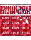 Best Pro Custom Red White Sublimation Soccer Uniform Jersey