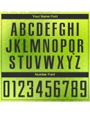 Best Pro Custom Neon Green Black Sublimation Soccer Uniform Jersey