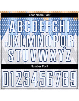 Best Pro Custom White Royal Sublimation Soccer Uniform Jersey