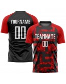 Best Pro Custom Red White-Black Sublimation Soccer Uniform Jersey Best Pro Custom Red White-Black Sublimation Soccer Uniform Jersey