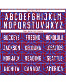 Best Pro Custom Royal White-Red Sublimation Soccer Uniform Jersey