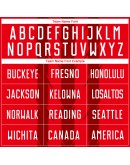 Best Pro Custom Red White Sublimation Soccer Uniform Jersey