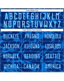 Best Pro Custom Royal Light Blue Sublimation Soccer Uniform Jersey