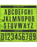 Best Pro Custom Neon Green Black Sublimation Soccer Uniform Jersey