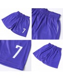 Best Pro Custom Purple White Sublimation Soccer Uniform Jersey