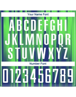 Best Pro Custom Neon Green White-Royal Sublimation Soccer Uniform Jersey