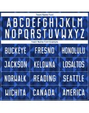 Best Pro Custom Royal White Sublimation Soccer Uniform Jersey