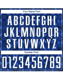 Best Pro Custom Royal White Sublimation Soccer Uniform Jersey