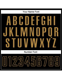 Best Pro Custom White Black-Old Gold Sublimation Split Fashion Soccer Uniform Jersey