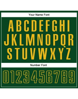 Best Pro Custom White Green-Gold Sublimation Split Fashion Soccer Uniform Jersey