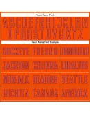 Best Pro Custom White Orange-Purple Sublimation Split Fashion Soccer Uniform Jersey