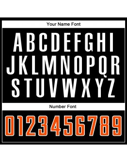 Best Pro Custom Black Orange-White Sublimation Split Fashion Soccer Uniform Jersey