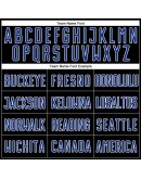 Best Pro Custom Black Royal-White Sublimation Split Fashion Soccer Uniform Jersey