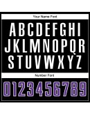 Best Pro Custom Black Purple-White Sublimation Split Fashion Soccer Uniform Jersey