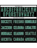 Best Pro Custom Black Kelly Green-White Sublimation Split Fashion Soccer Uniform Jersey