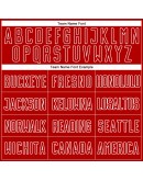 Best Pro Custom Gray Red-White Sublimation Split Fashion Soccer Uniform Jersey