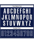 Best Pro Custom Gray Navy-White Sublimation Split Fashion Soccer Uniform Jersey