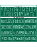 Best Pro Custom Gray Kelly Green-White Sublimation Split Fashion Soccer Uniform Jersey