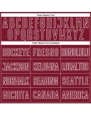 Best Pro Custom Gray Crimson-White Sublimation Split Fashion Soccer Uniform Jersey