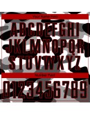 Best Pro Custom Camo Black-Red Sublimation Salute To Service Soccer Uniform Jersey