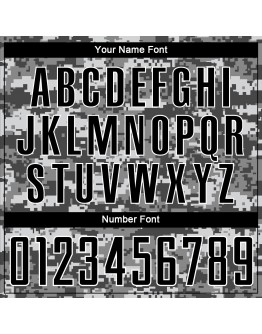 Best Pro Custom Camo Black-Gray Sublimation Salute To Service Soccer Uniform Jersey