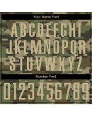 Best Pro Custom Camo Vegas Gold-Olive Sublimation Salute To Service Soccer Uniform Jersey