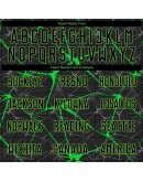 Best Pro Custom Black Neon Green Sublimation Soccer Uniform Jersey