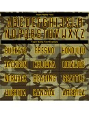 Best Pro Custom Camo Brown-Gold Sublimation Salute To Service Soccer Uniform Jersey