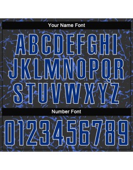 Best Pro Custom Black Royal-White Sublimation Soccer Uniform Jersey