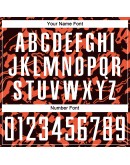 Best Pro Custom Orange White-Black Sublimation Soccer Uniform Jersey