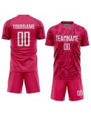 Best Pro Custom Red White-Black Sublimation Soccer Uniform Jersey