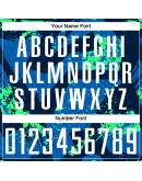 Best Pro Custom Royal White-Neon Green Sublimation Soccer Uniform Jersey